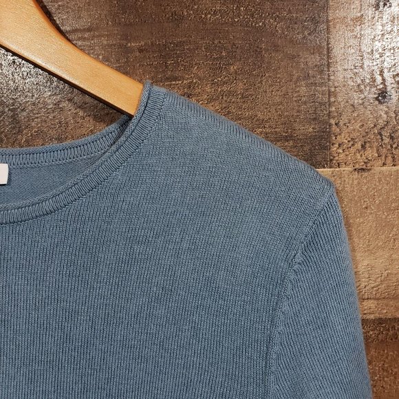 J. Jill‎ NWT snap side oversized long sleeve knit shirt - Picture 7 of 8